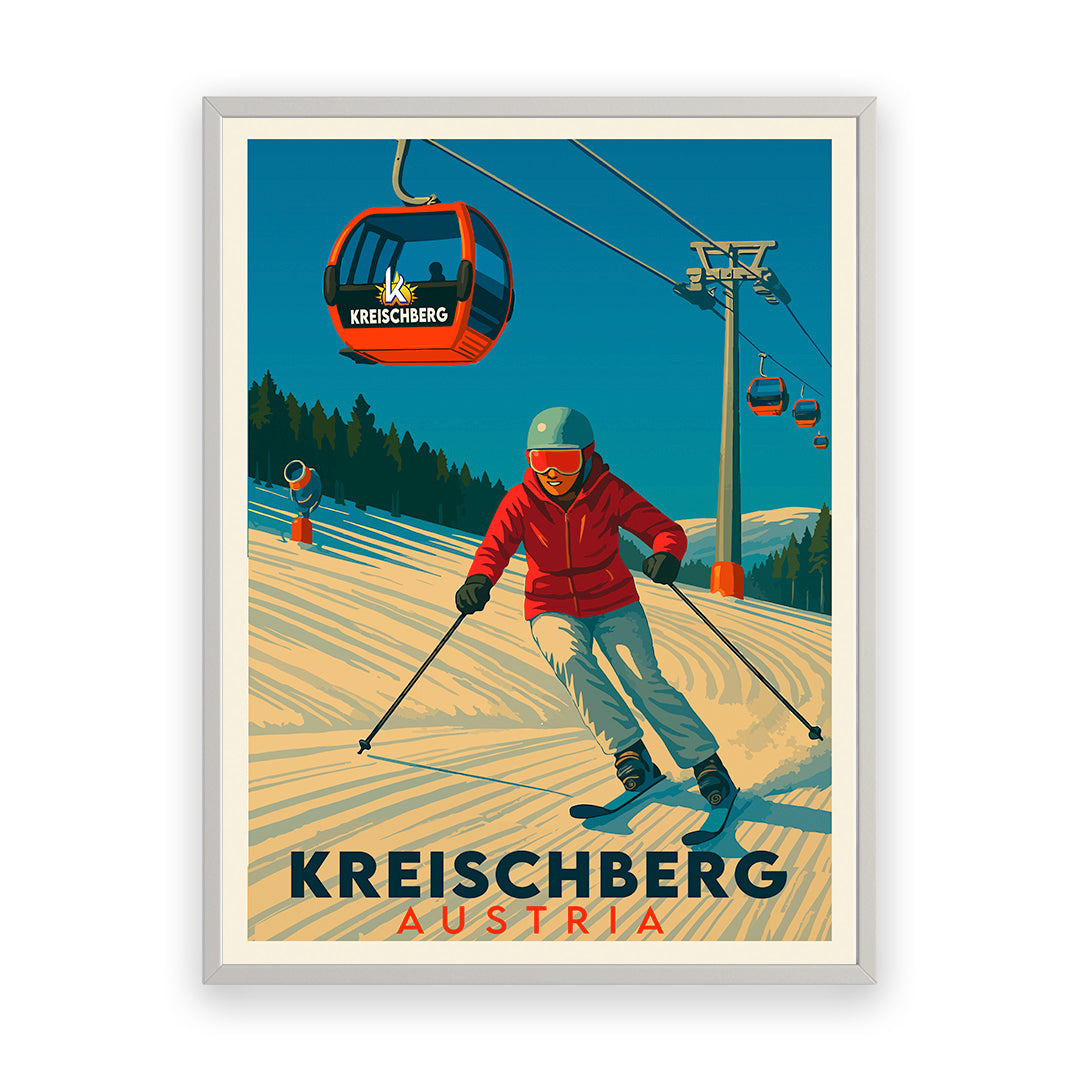 Kreischberg Österreich Kunstdruck