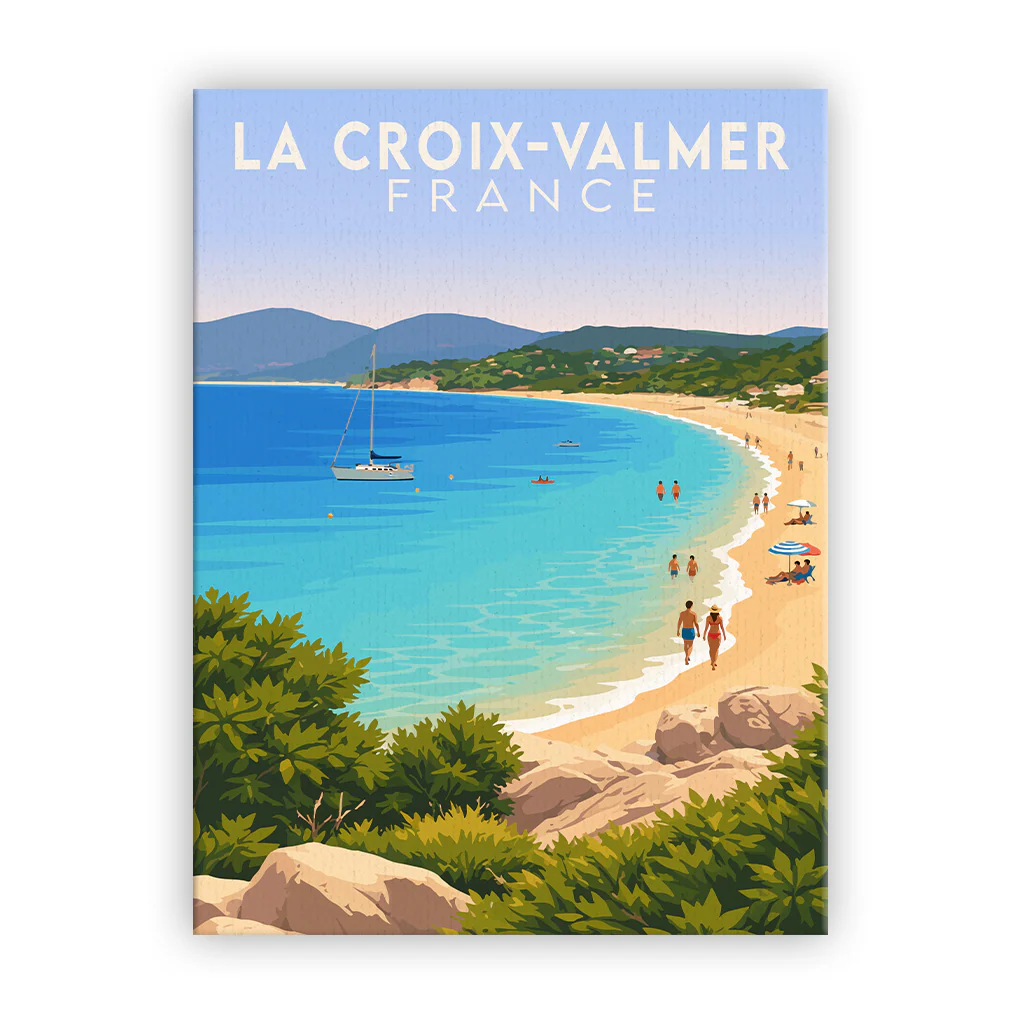 la-croix-valmer leinwand_ohnerahmen