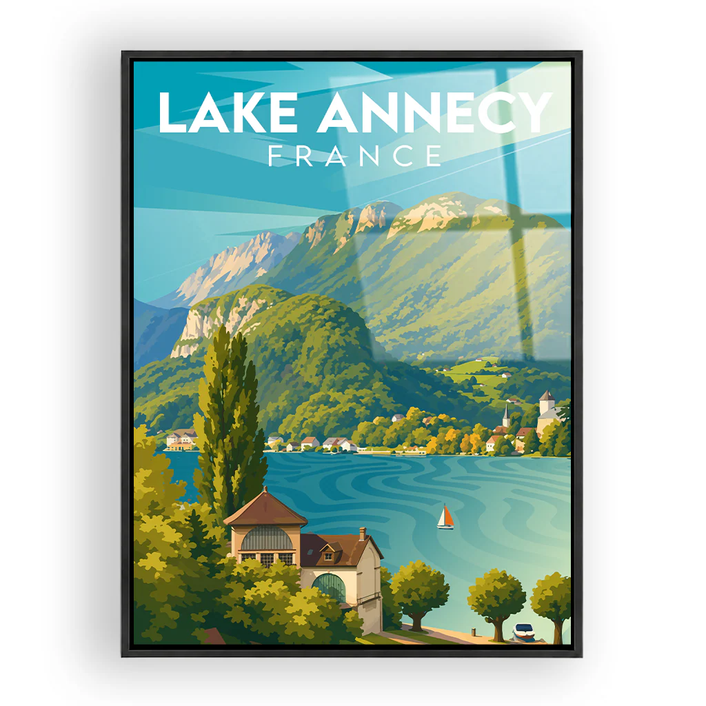lake-annecy acryl_rahmen_schwarz