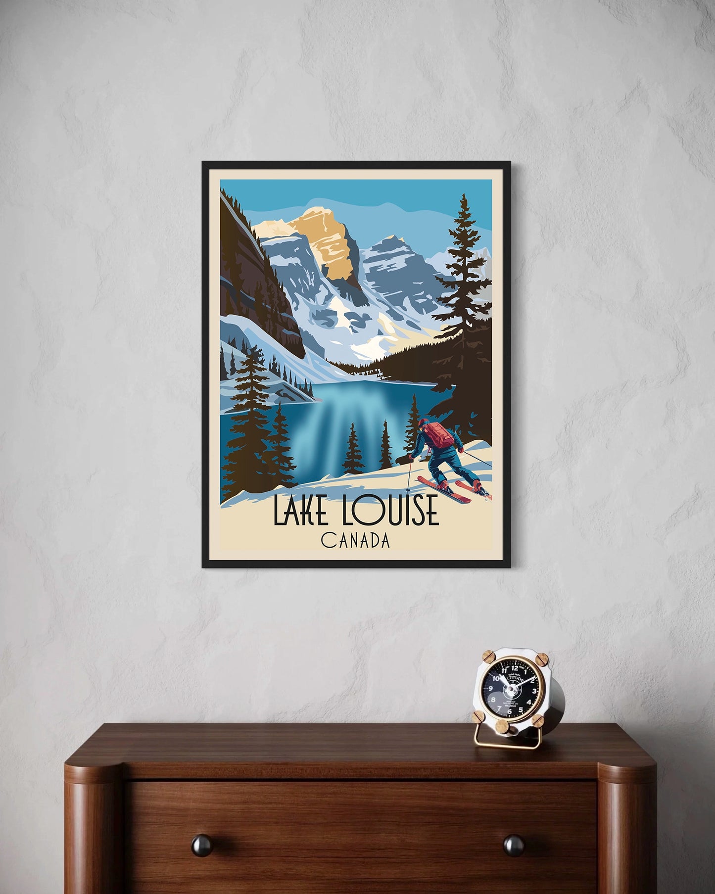Lake Louise Kanada Kunstdruck