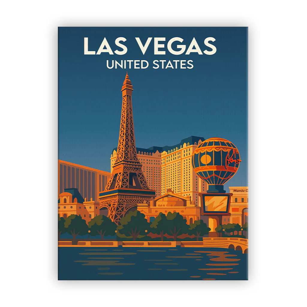 las-vegas leinwand_ohnerahmen