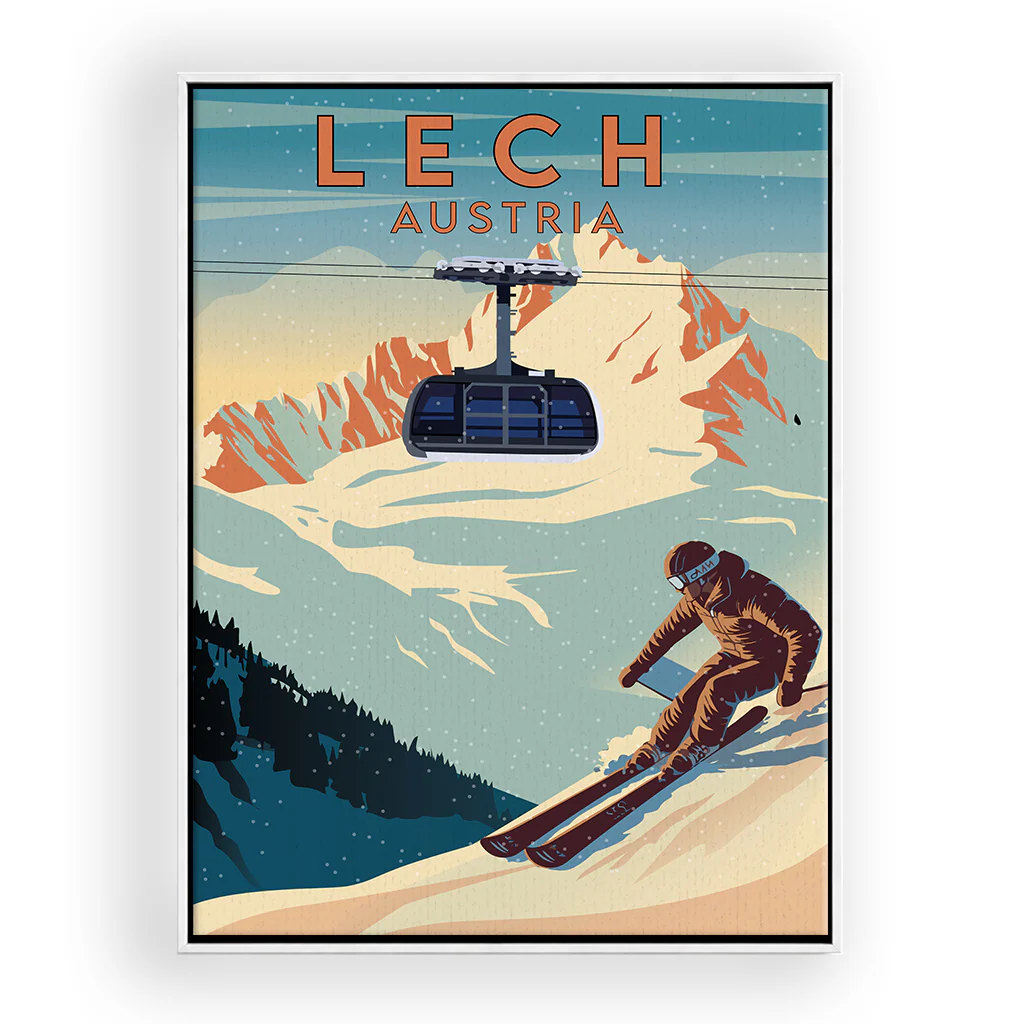 lech leinwand_rahmen_weiss