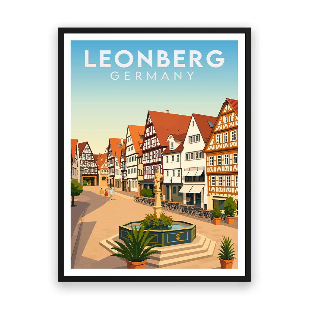 leonberg poster_rahmen_schwarz