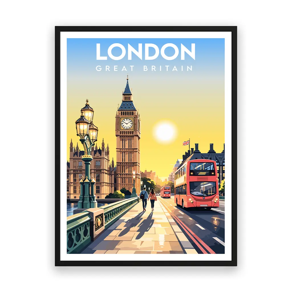 london poster_rahmen_schwarz