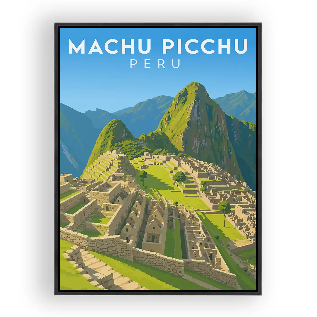 machu-picchu alu_rahmen_schwarz