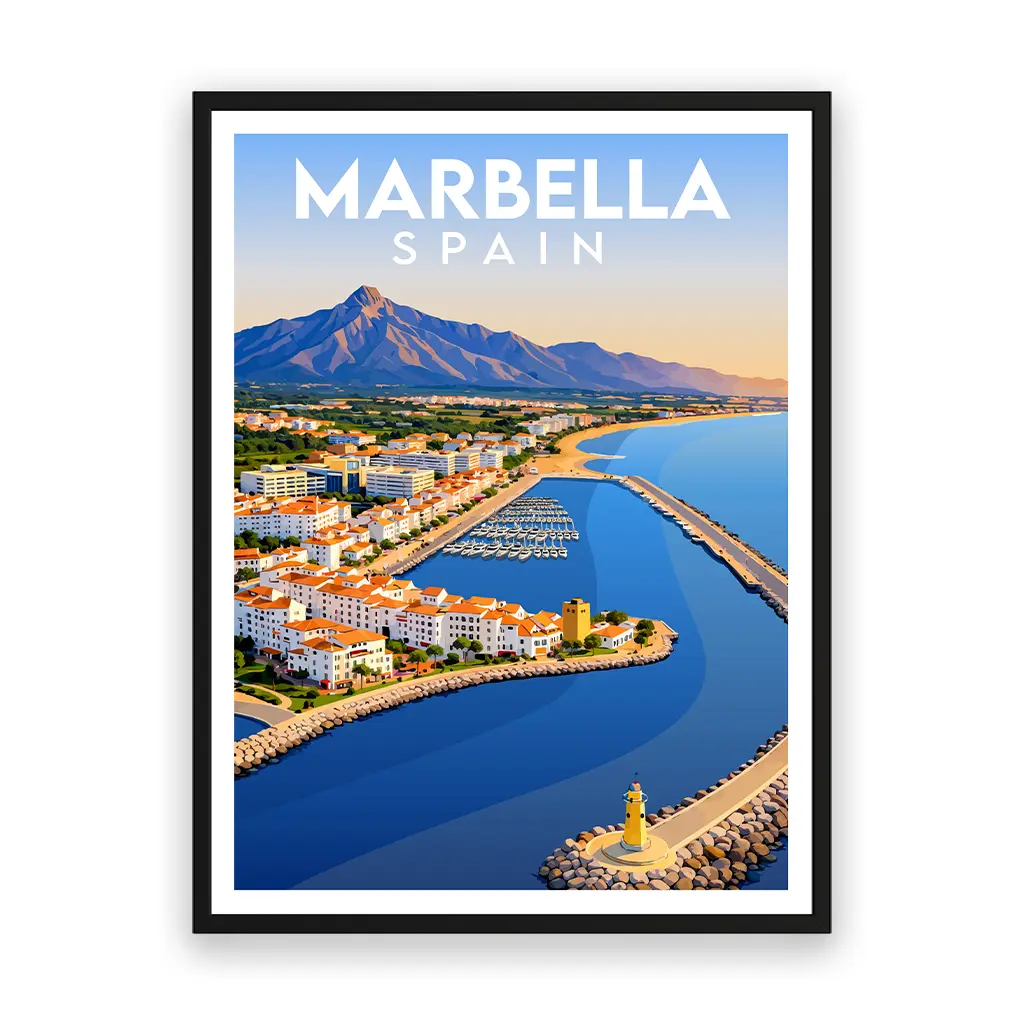 marbella-02 poster_rahmen_schwarz