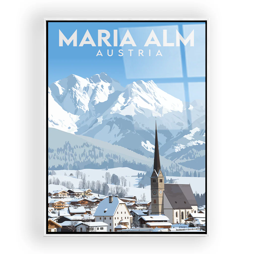 maria-alm acryl_rahmen_weiss