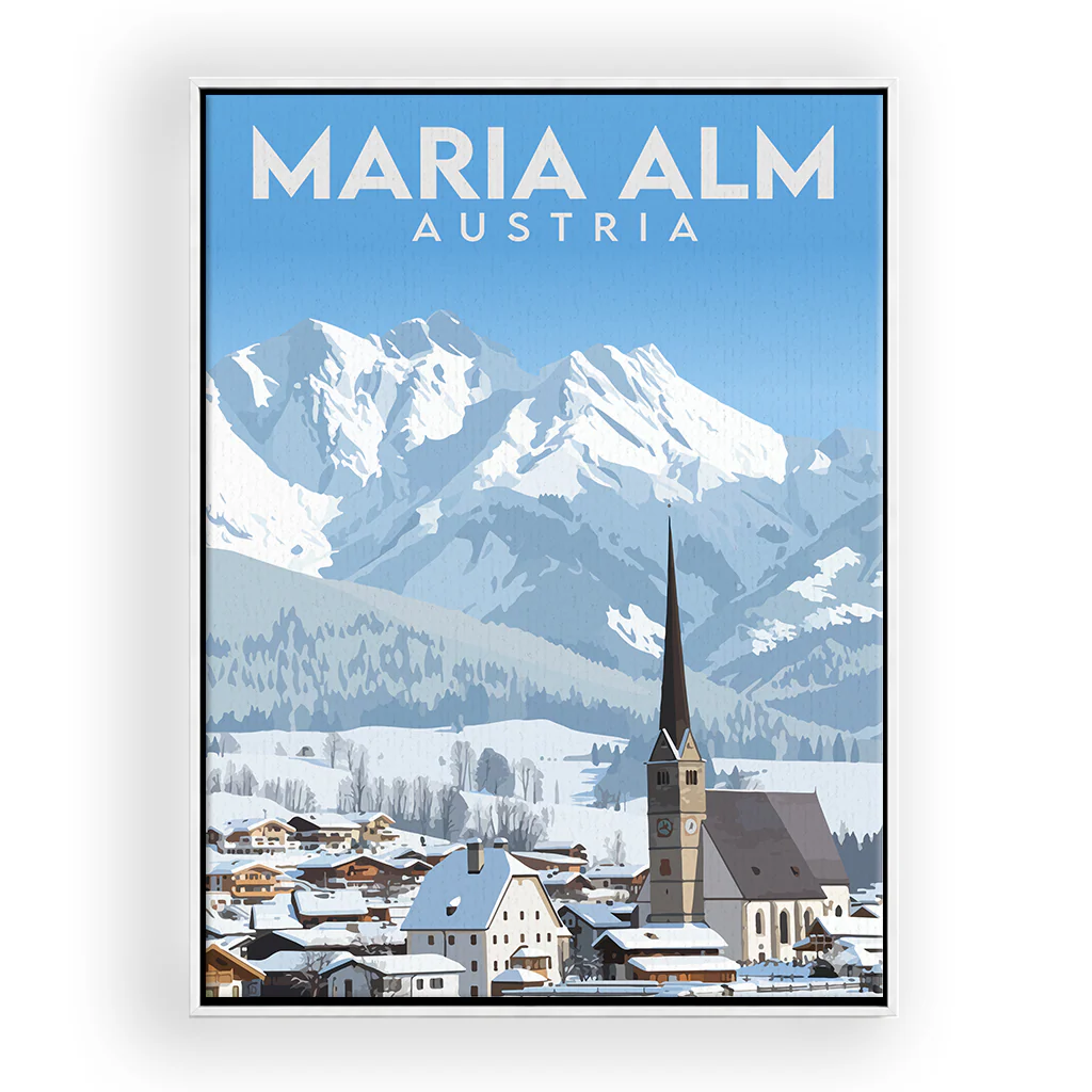 maria-alm leinwand_rahmen_weiss