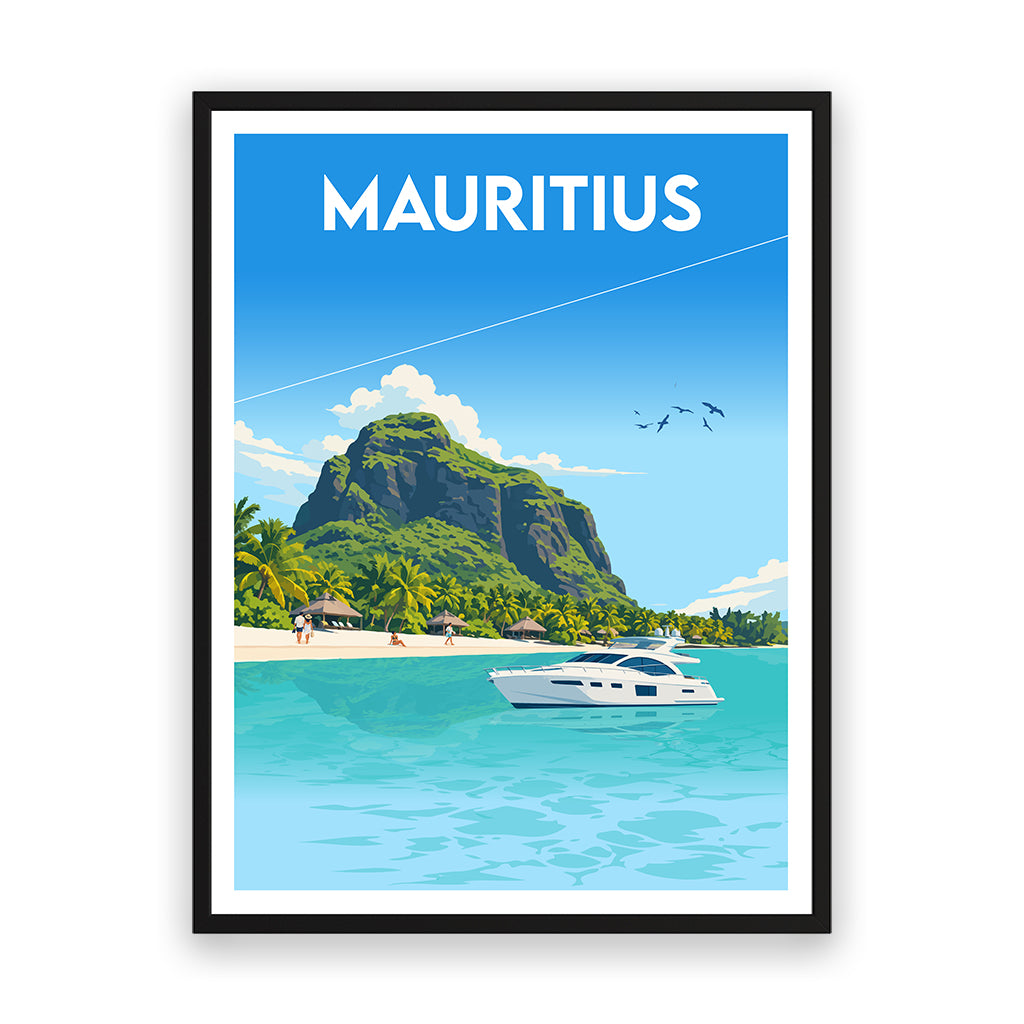 mauritius poster_rahmen_schwarz