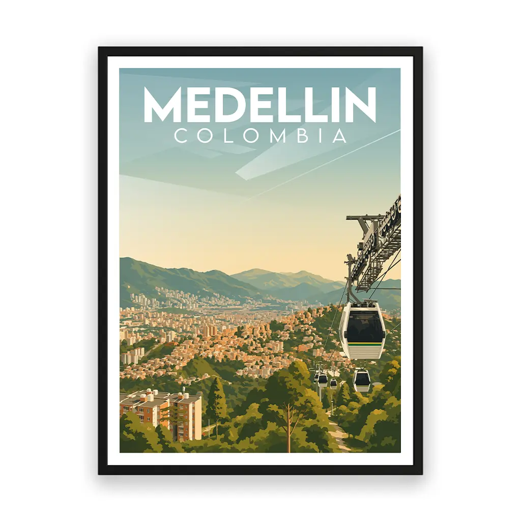 medellin poster_rahmen_schwarz