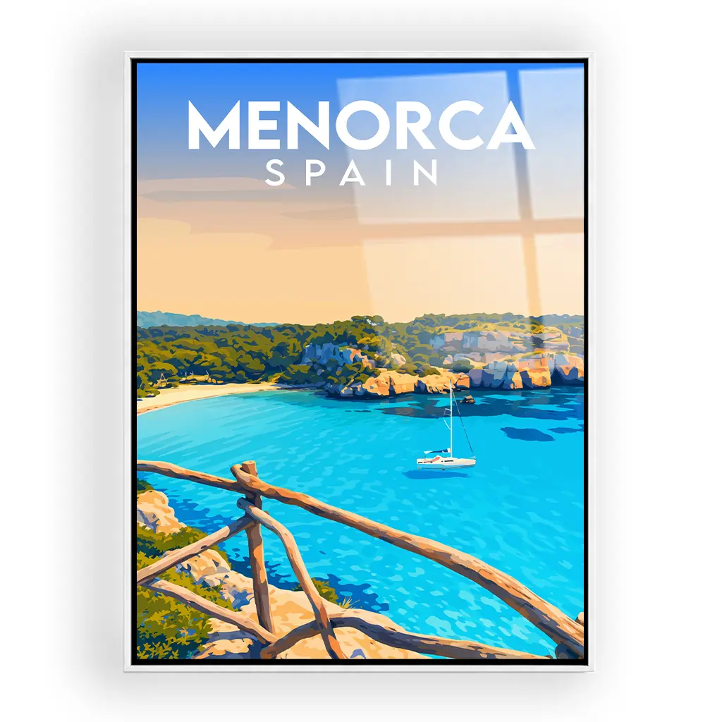 menorca acryl_rahmen_weiss