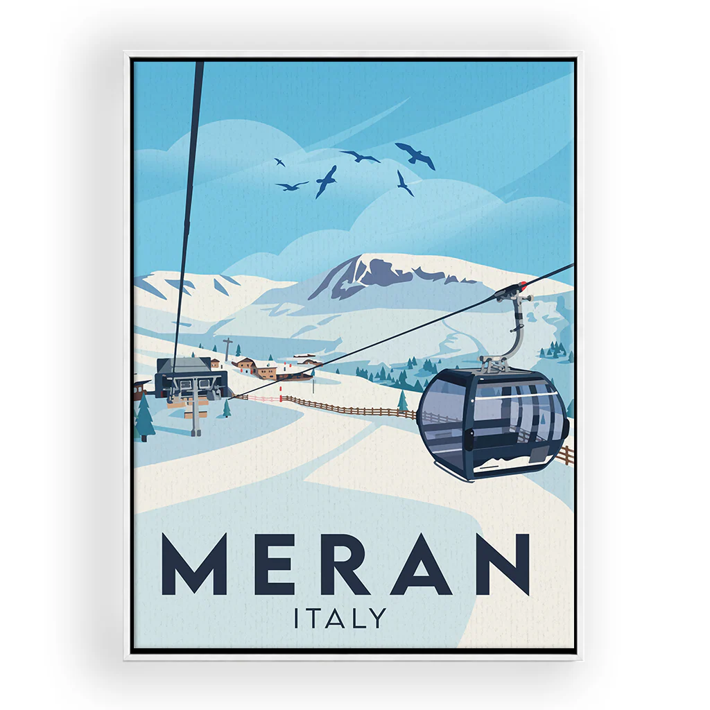 meran leinwand_rahmen_weiss