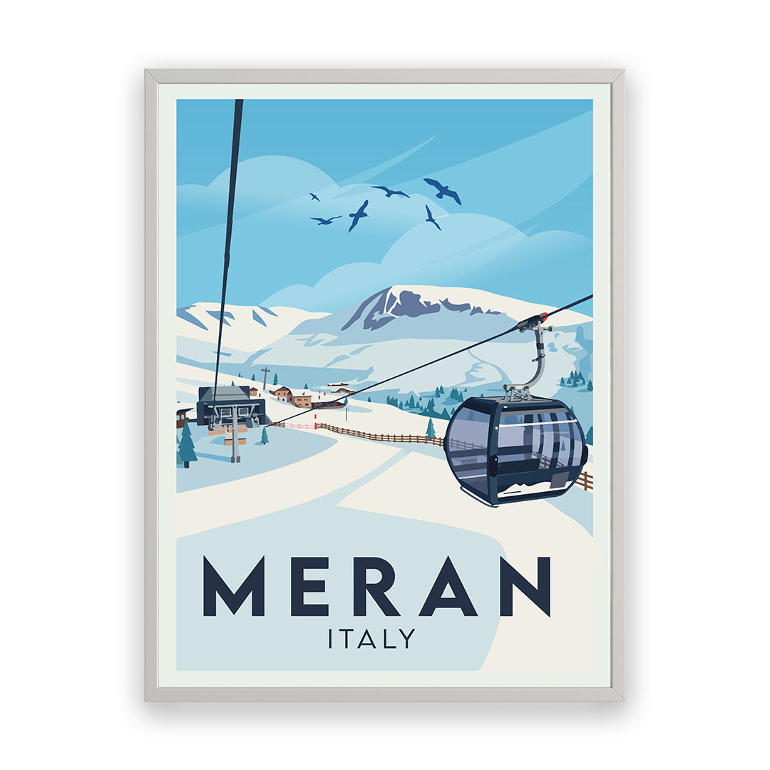 Meran Italien Kunstdruck