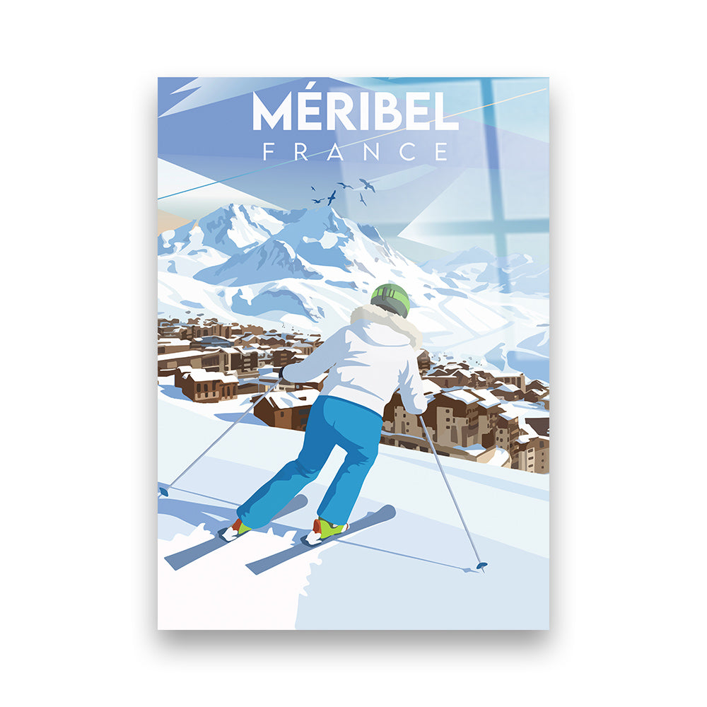 Méribel Frankreich Acryldruck