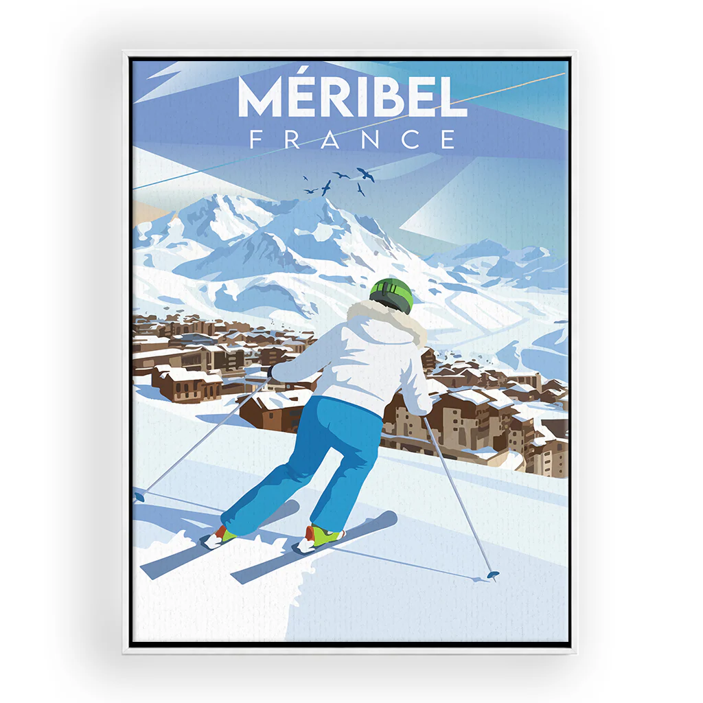 meribel leinwand_rahmen_weiss