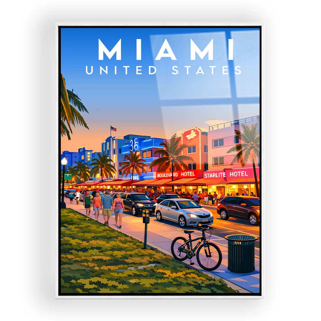 miami acryl_rahmen_weiss
