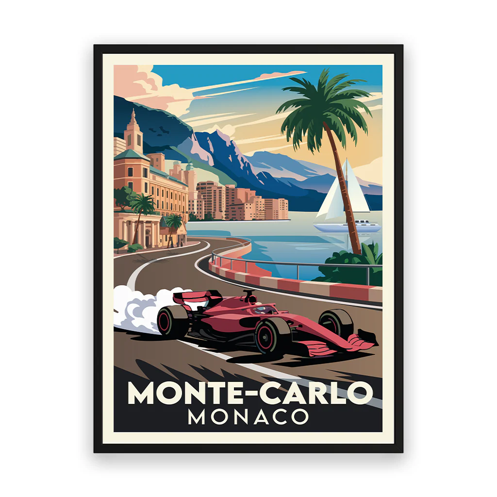 monaco poster_rahmen_schwarz