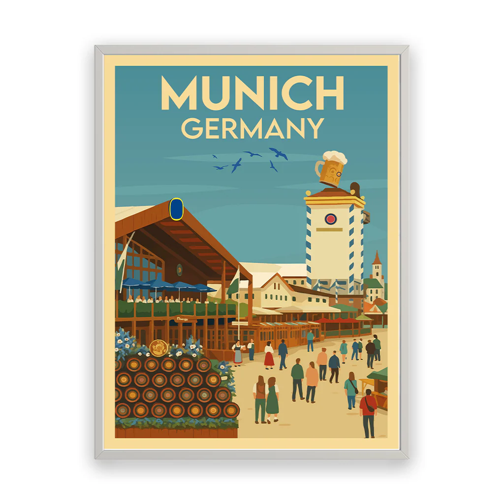 munich-oktoberfest poster_rahmen_weiss