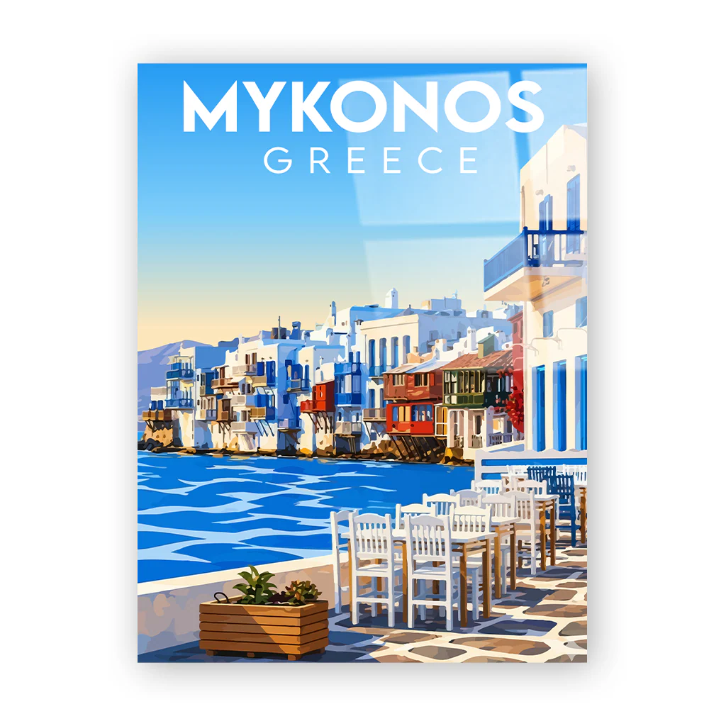 mykonos acryl_ohnerahmen