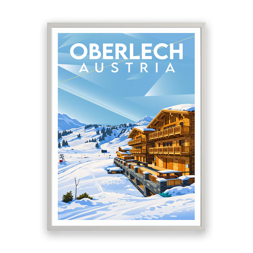 oberlech poster_rahmen_weiss