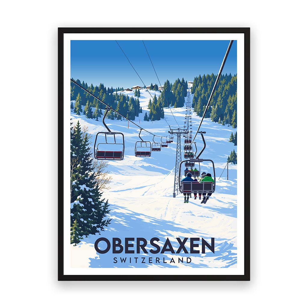 obersaxen poster_rahmen_schwarz