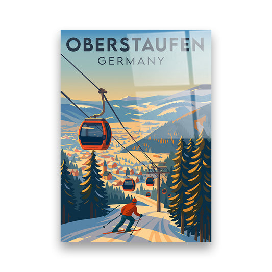 Oberstaufen Österreich Acryldruck