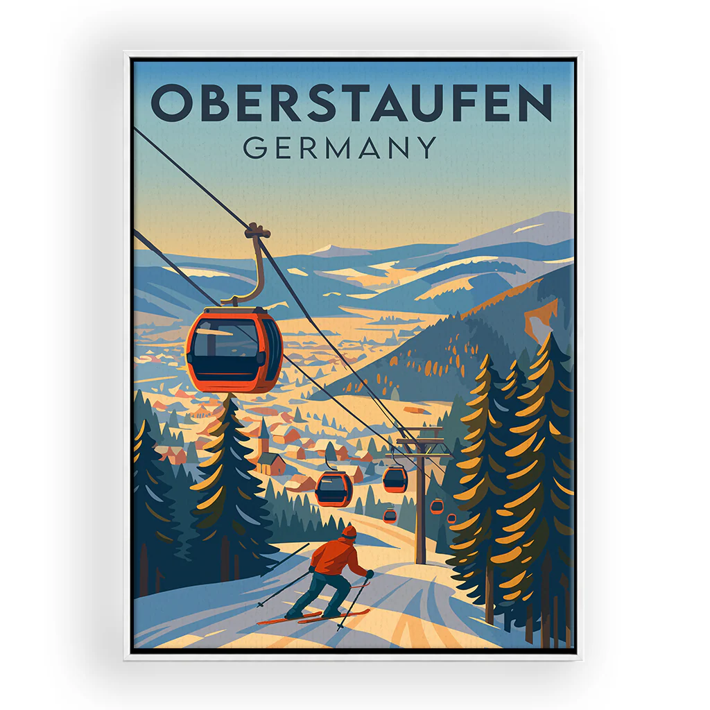 oberstaufen leinwand_rahmen_weiss