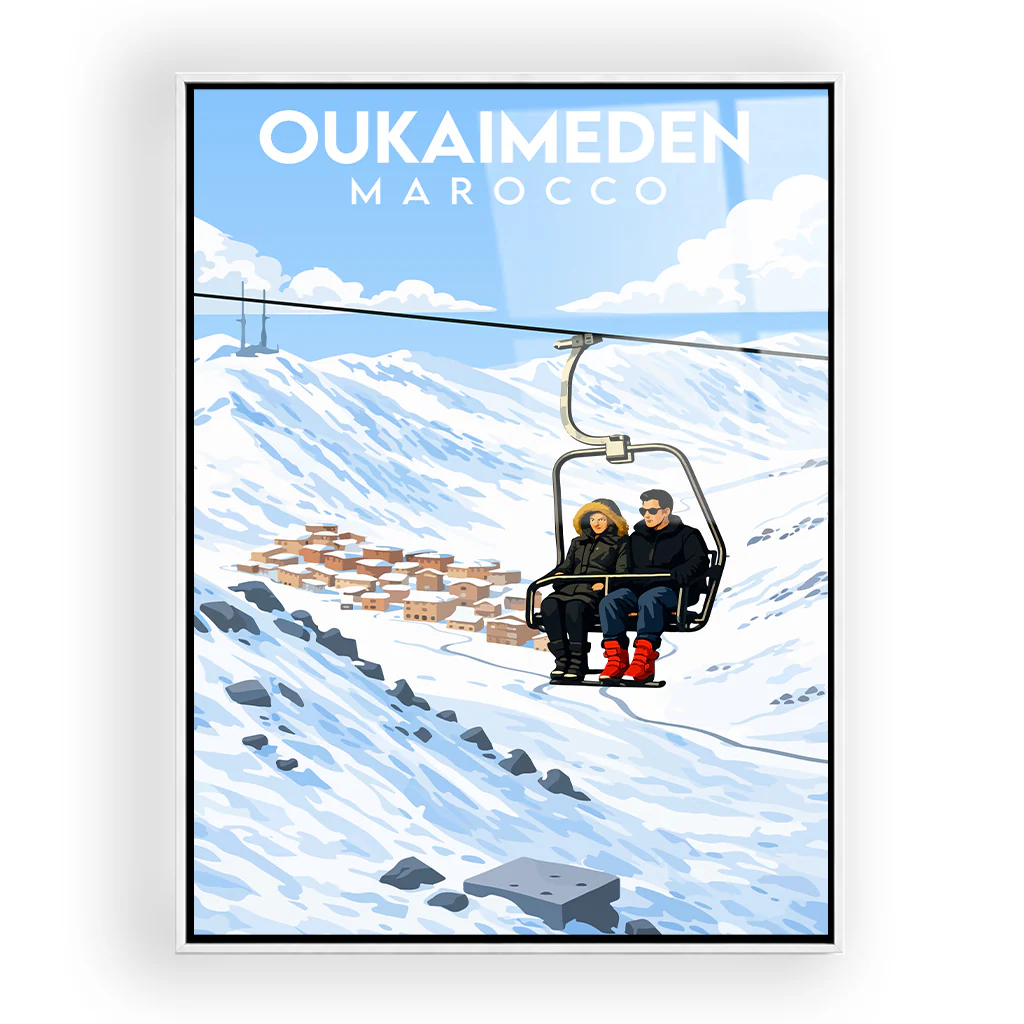 oukaimeden acryl_rahmen_weiss