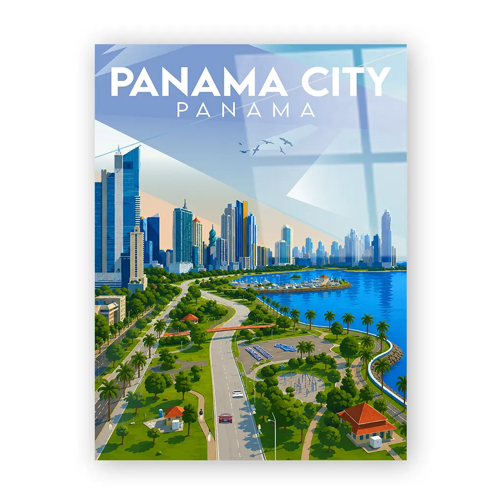 panama-city acryl_ohnerahmen