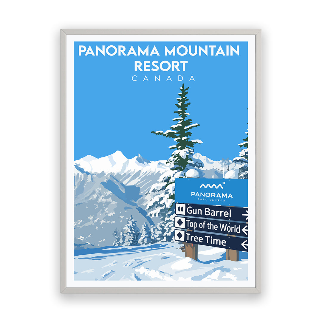 Panorama Mountain Resort Kanada Kunstdruck