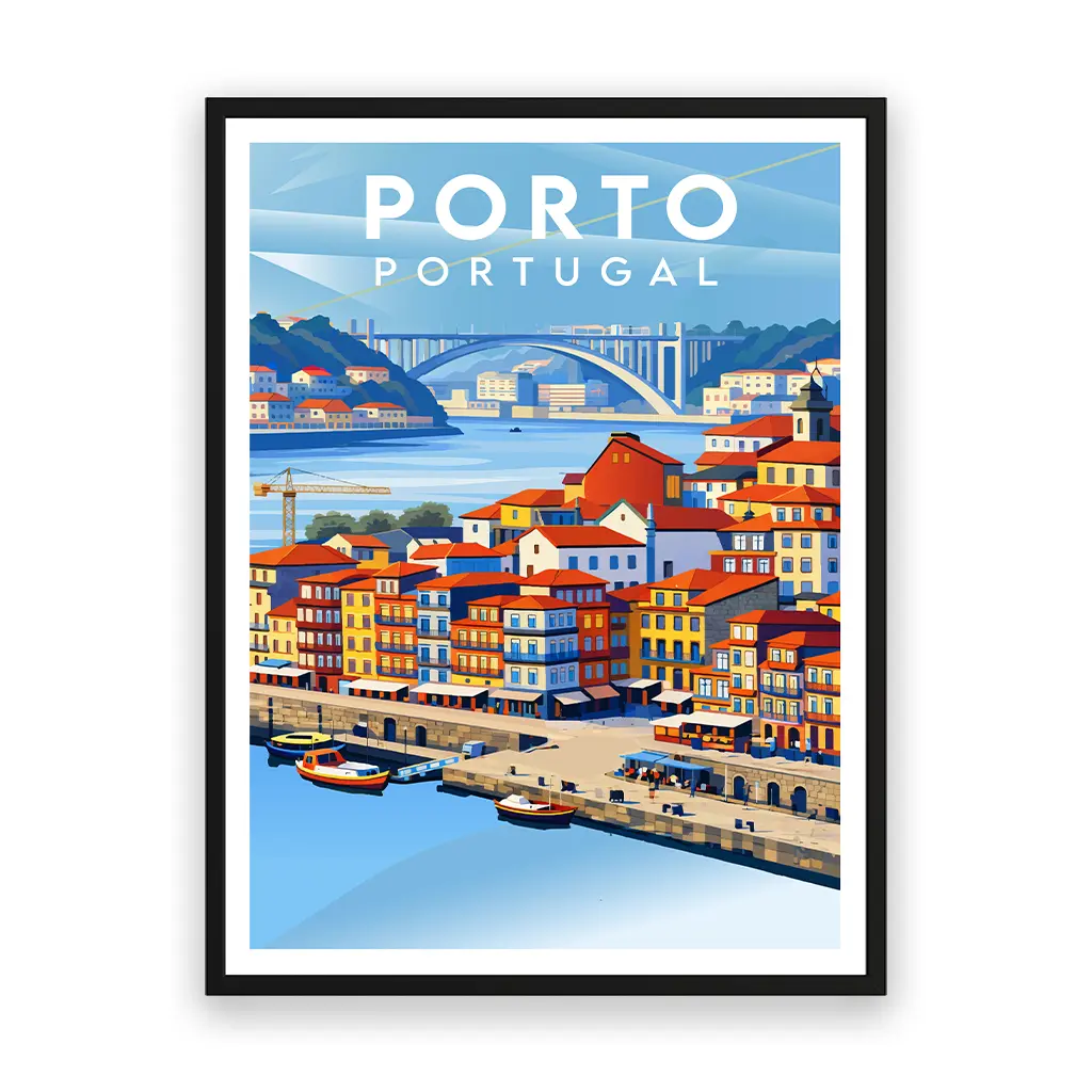 porto poster_rahmen_schwarz