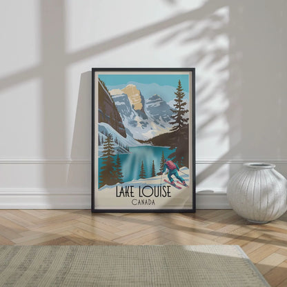 Lake Louise Kanada Kunstdruck