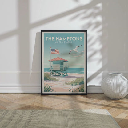 The Hamptons USA Kunstdruck