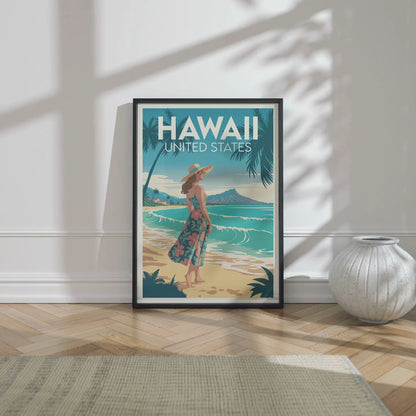Hawaii USA Kunstdruck