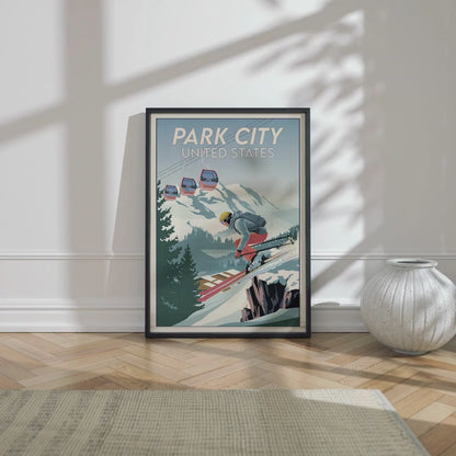 Park City USA Kunstdruck