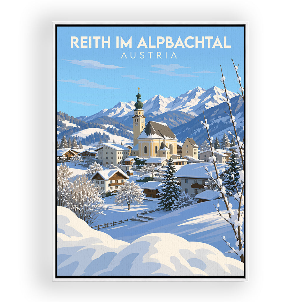 reith-im-alpbachtal leinwand_rahmen_weiss
