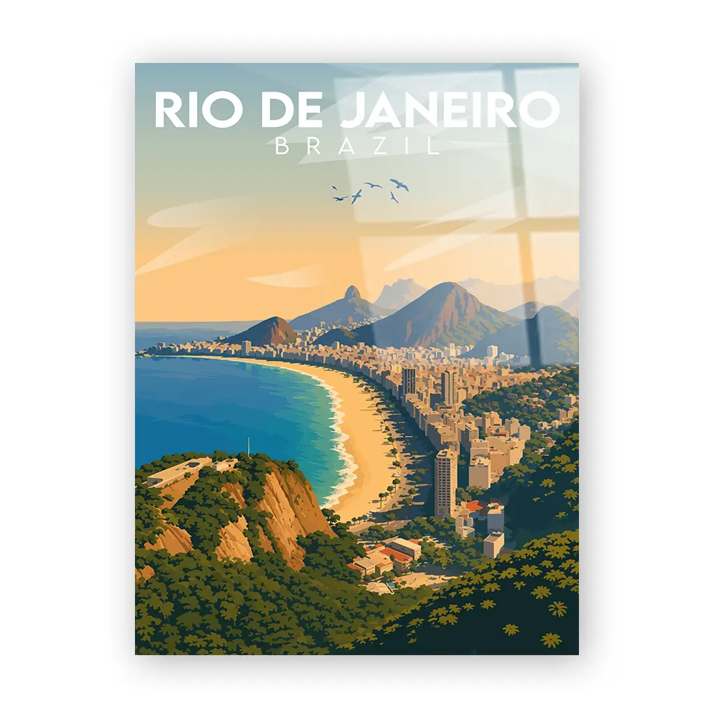 rio-de-janeiro acryl_ohnerahmen