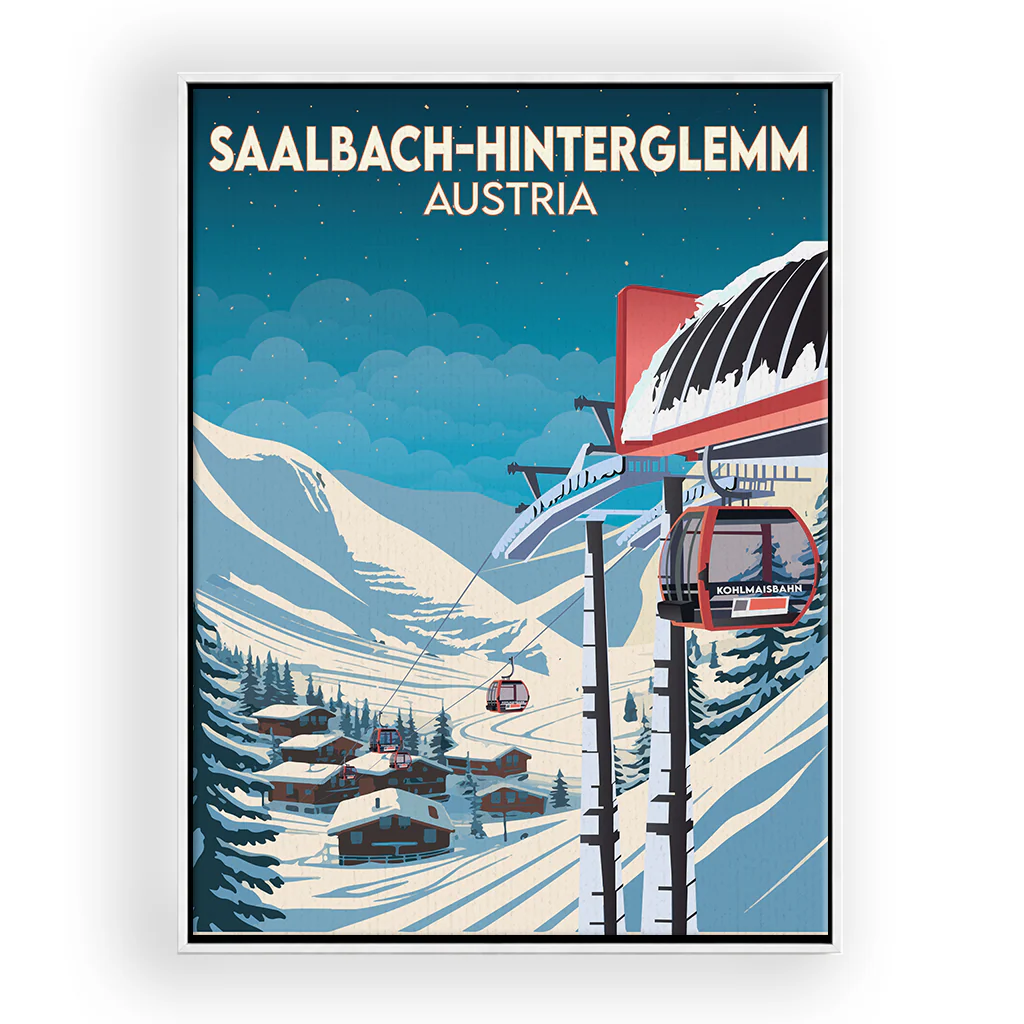 saalbach leinwand_rahmen_weiss