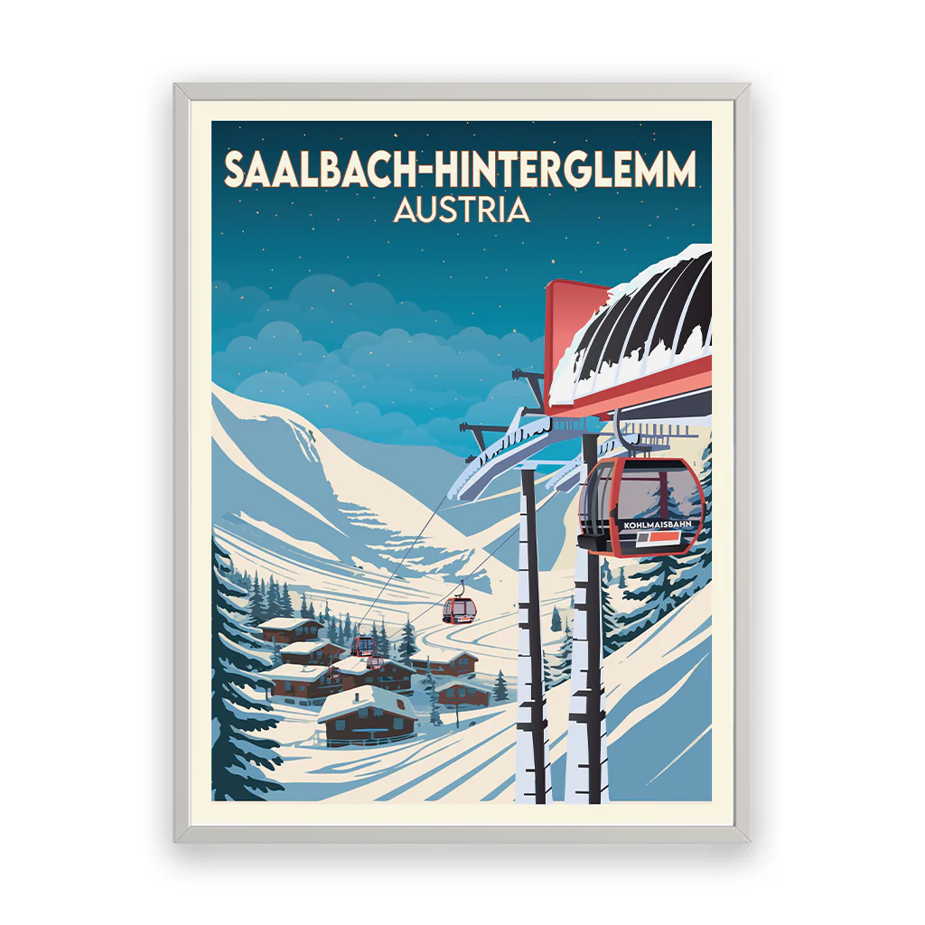 saalbach poster_rahmen_weiss