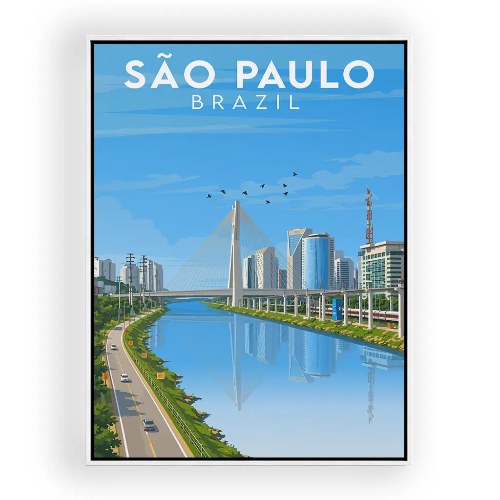 sao-paulo alu_rahmen_weiss