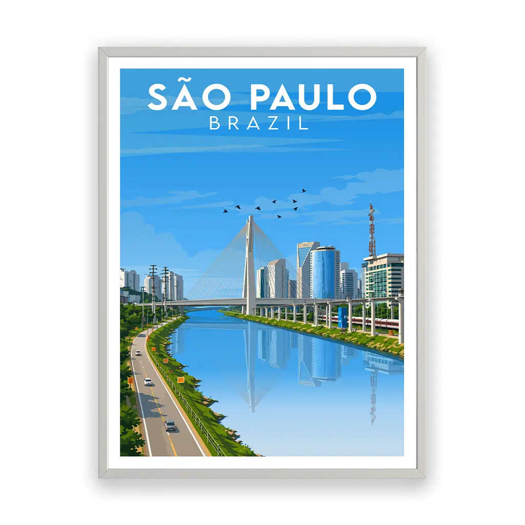 sao-paulo poster_rahmen_weiss