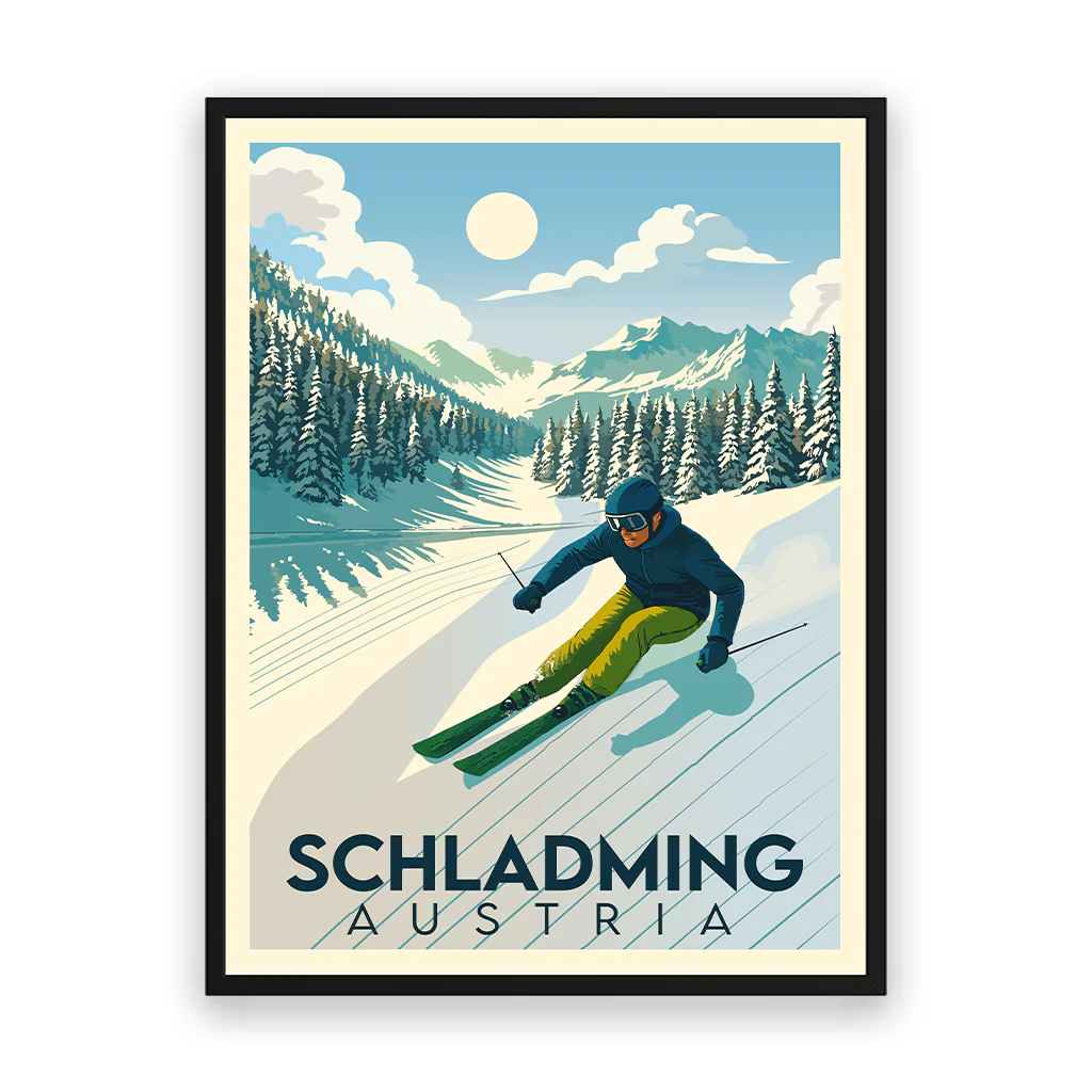 schladming poster_rahmen_schwarz