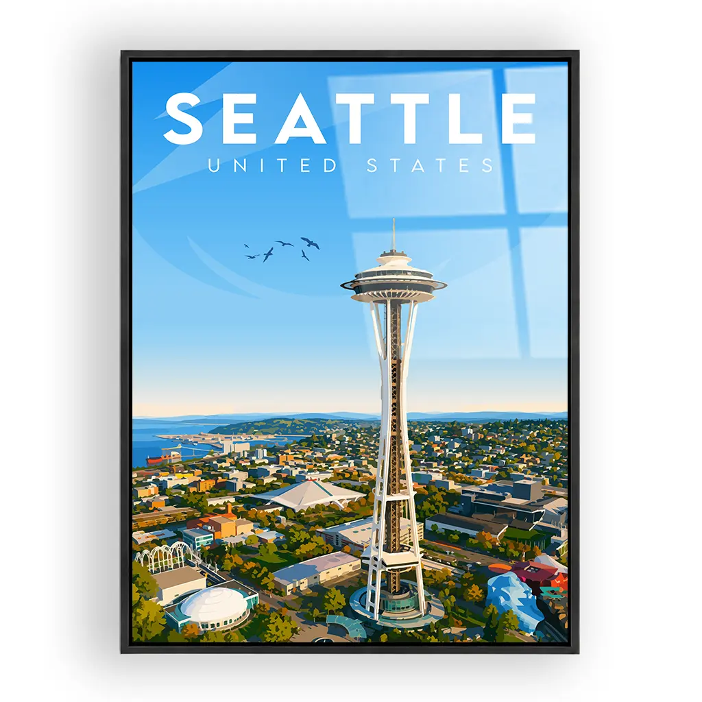 seattle acryl_rahmen_schwarz