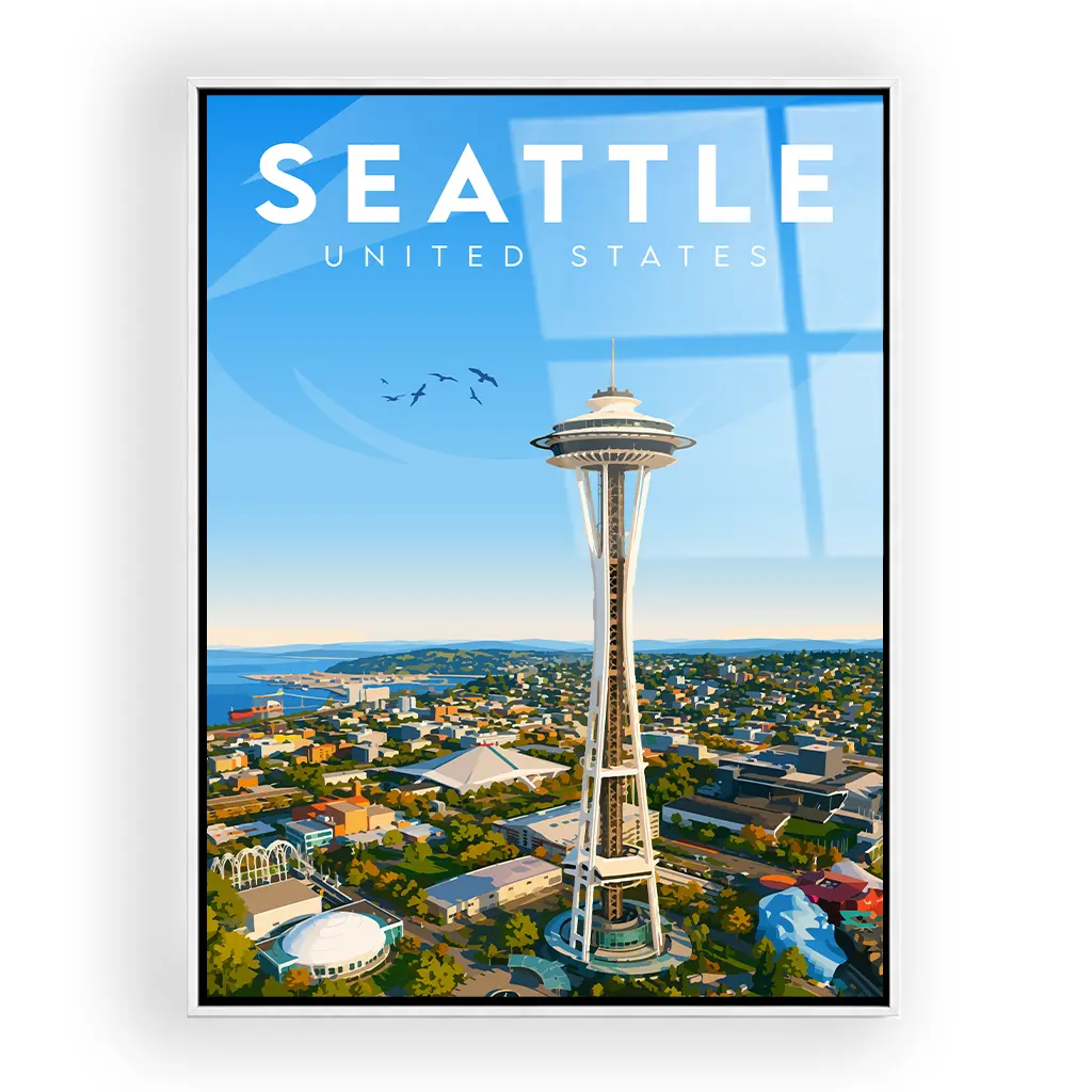 seattle acryl_rahmen_weiss