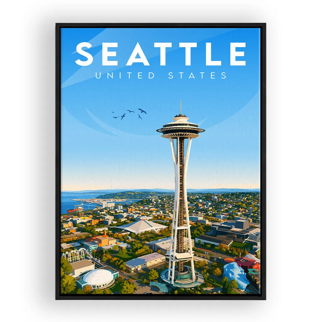 seattle leinwand_rahmen_schwarz
