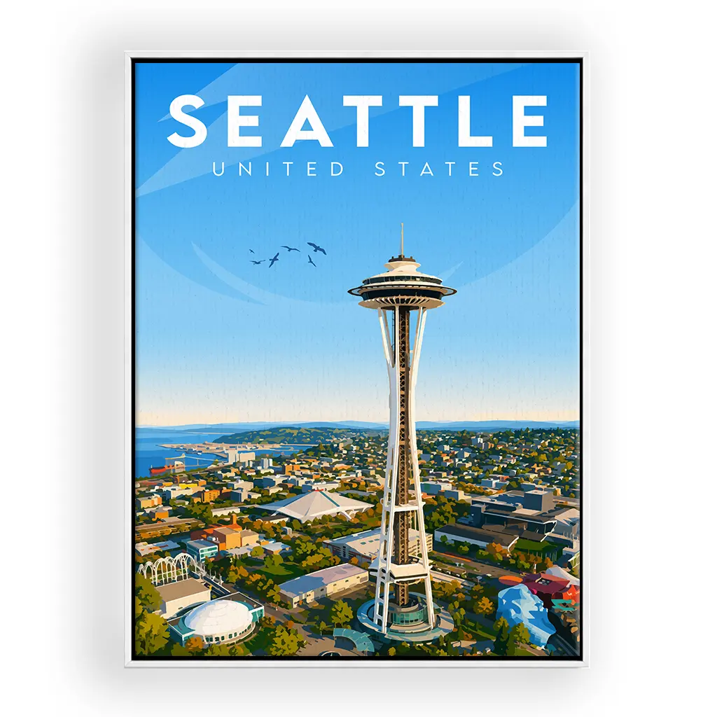 seattle leinwand_rahmen_weiss