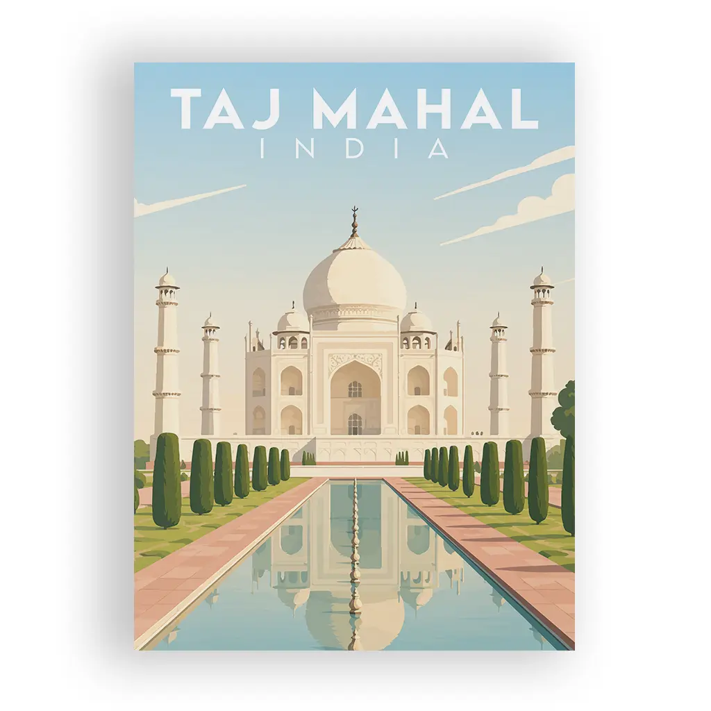 taj-mahal alu_ohnerahmen