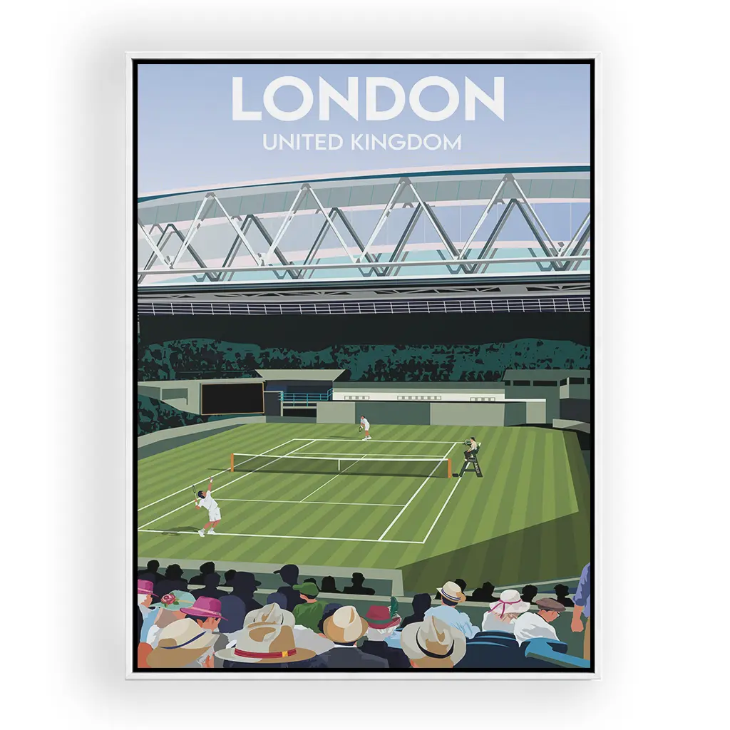 tennis-london alu_rahmen_weiss