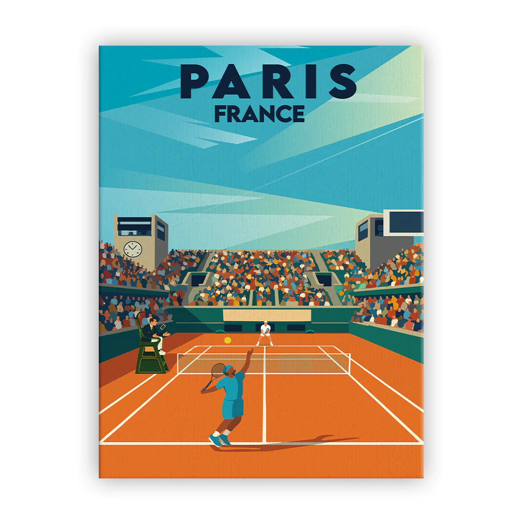 tennis-paris leinwand_ohnerahmen