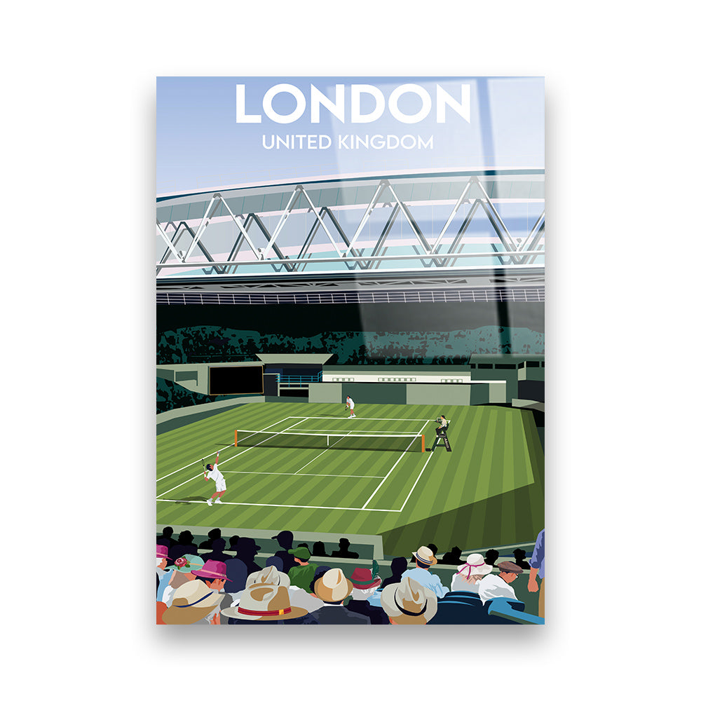 Tennis London Acrylic Print